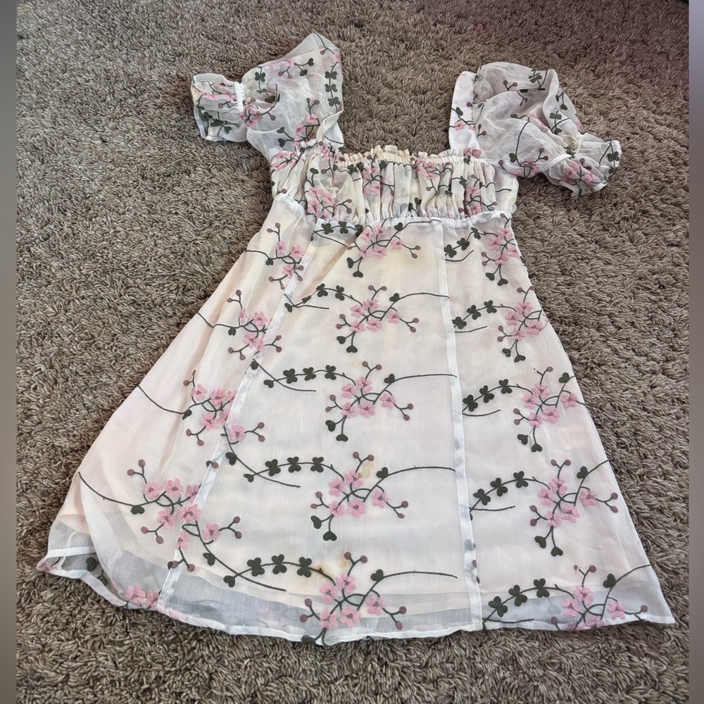 STONE COLD FOX FLOWER DRESS